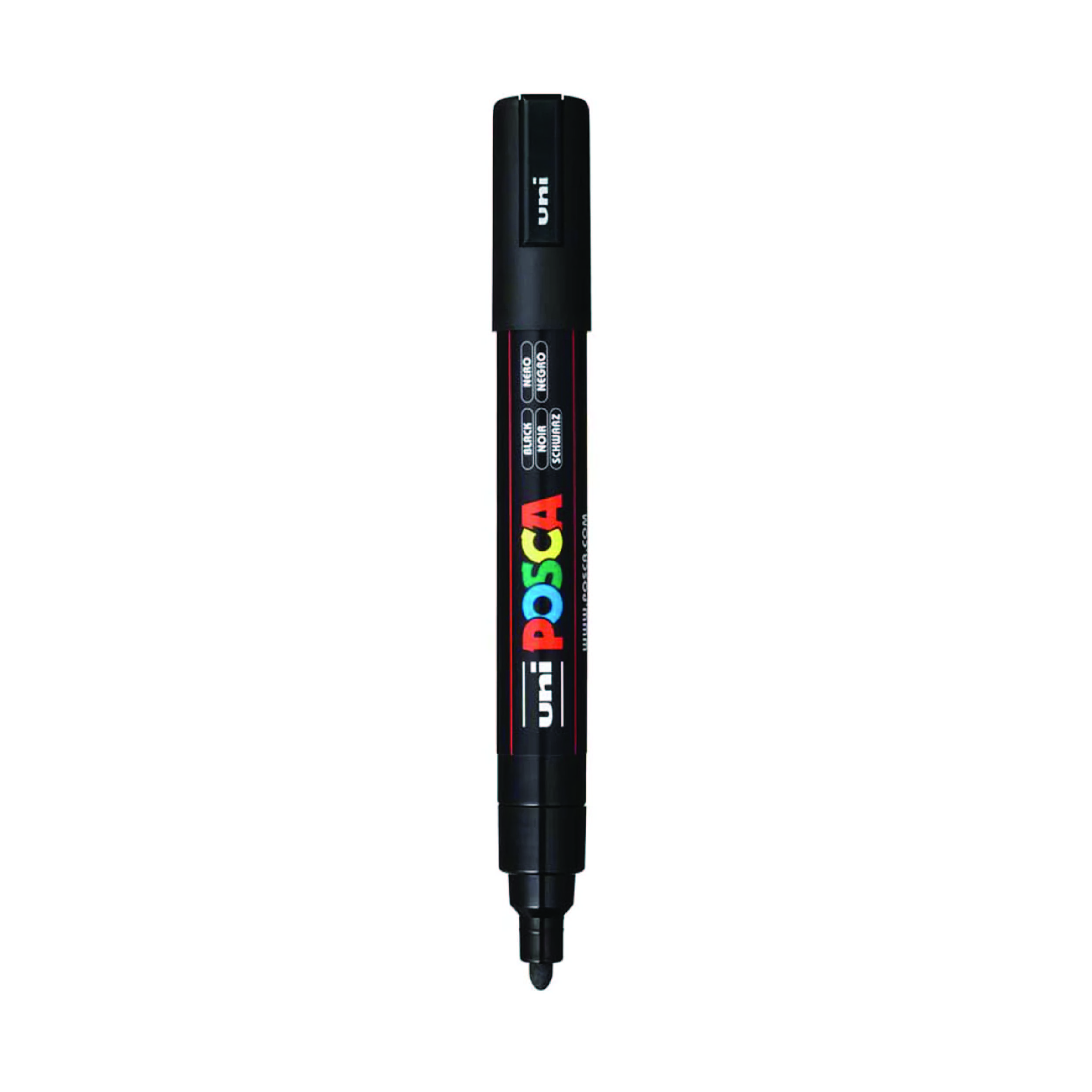 Marker Medium Tip 1.8-2.5mm Black POSCA Uni